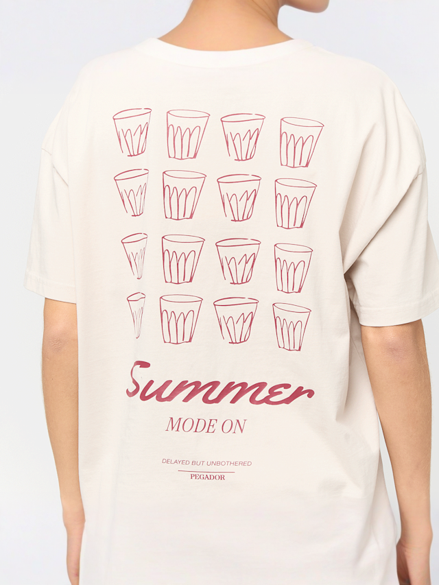 Pegador, Solana Heavy Oversized Tee, beige, Image 4 of 5