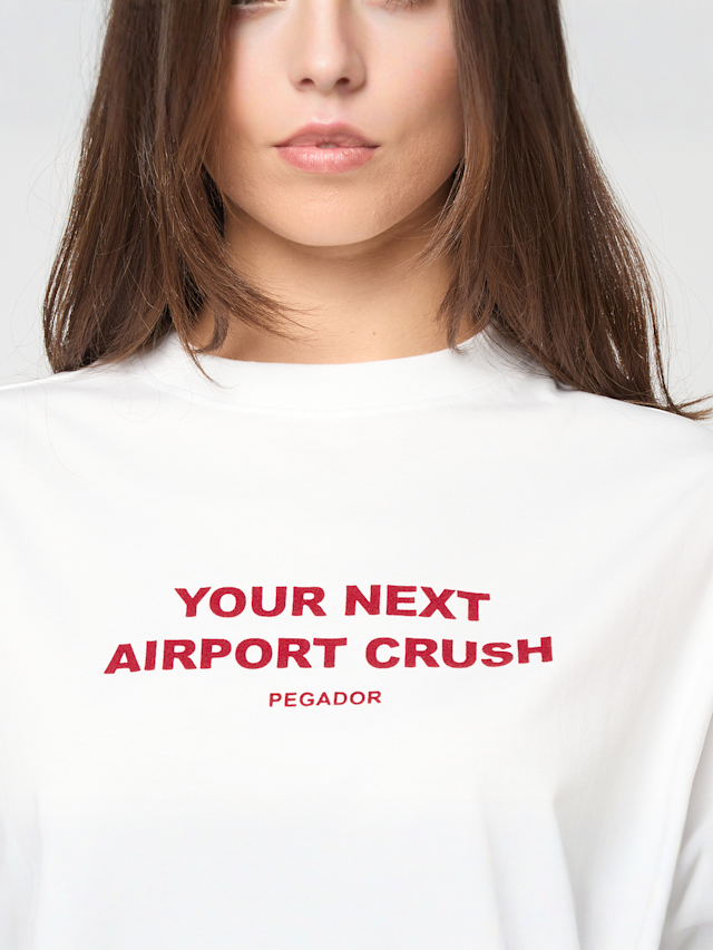 Pegador, Talsi Heavy Oversized Tee, white, Image 3 of 5