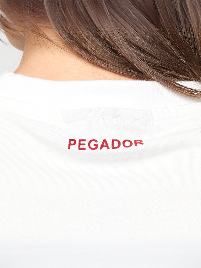 Pegador, Talsi Heavy Oversized Tee, white, Image 4 of 5