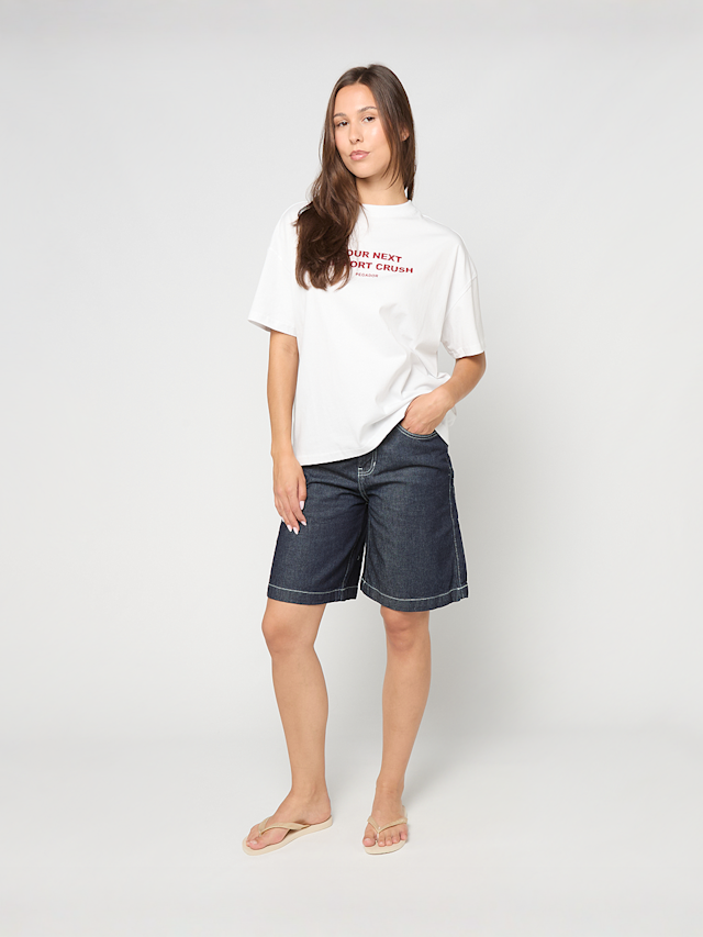 Pegador, Talsi Heavy Oversized Tee, white, Image 5 of 5