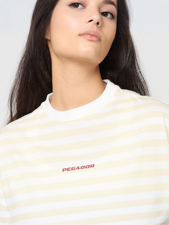 Pegador, Breda Oversized Tee, yellow, Image 3 of 5