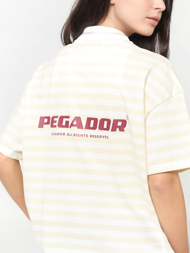 Pegador, Breda Oversized Tee, yellow, Image 4 of 5