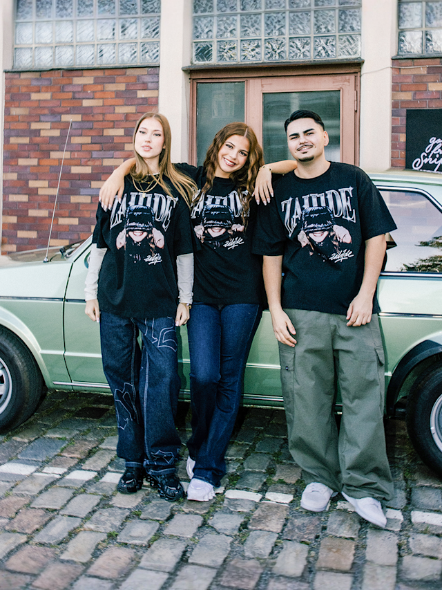 SNIPES, Zah1de Merch Tee, black, Image 3 of 4