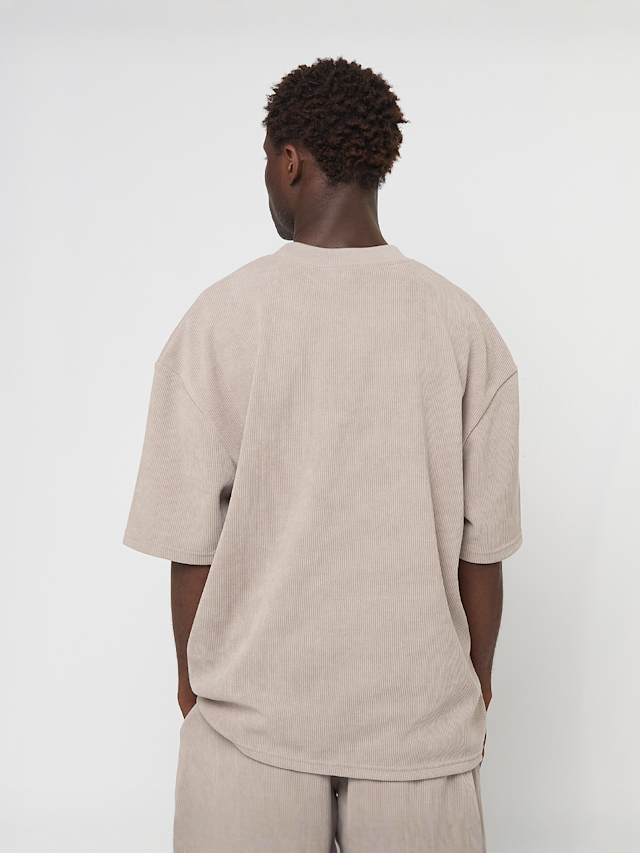 Pegador, Lagos Oversized Soft Rib Tee, beige, Image 2 of 4