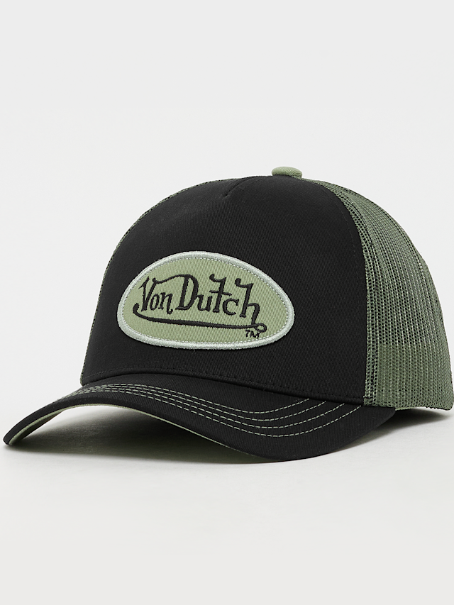 Von Dutch Originals, Baseball Cap With Mesh Back, black, Image 1 of 4