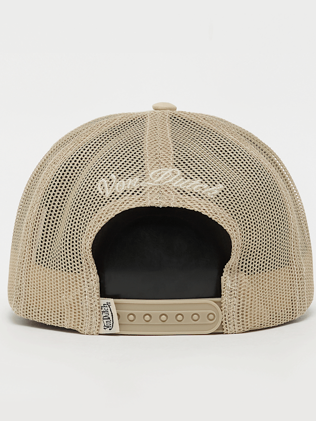 Von Dutch Originals, Baseball Cap with Mesh Back Embroidered Logo, beige, Image 2 of 4