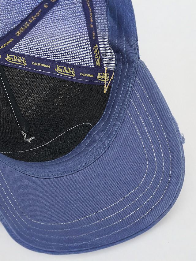 Von Dutch Originals, Distressed Trucker Cap Oval Logo Patch2, multi-colour, Image 4 of 5