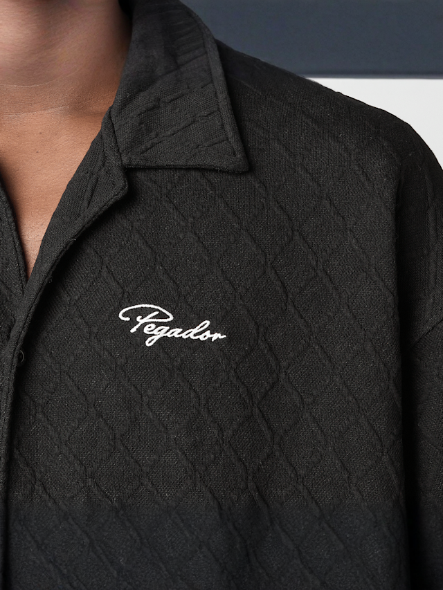 Pegador, Jovren Structured Shirt, black, Image 3 of 4