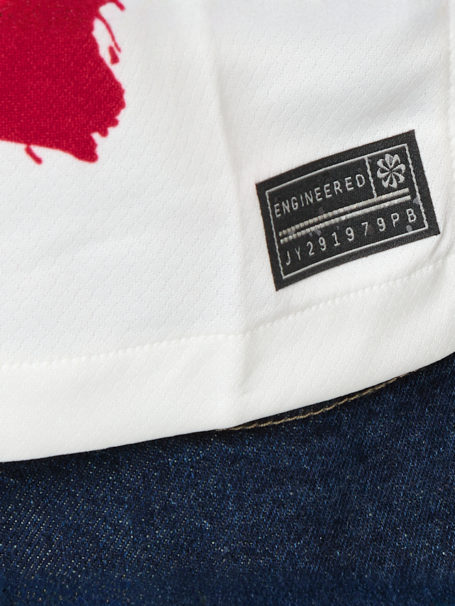 Nike, Dembélé / No. 10 / Virgil Abloh Archive / PSG DRI-Fit Jersey Shortsleeve Stadium 25/26, white, Image 5 of 9