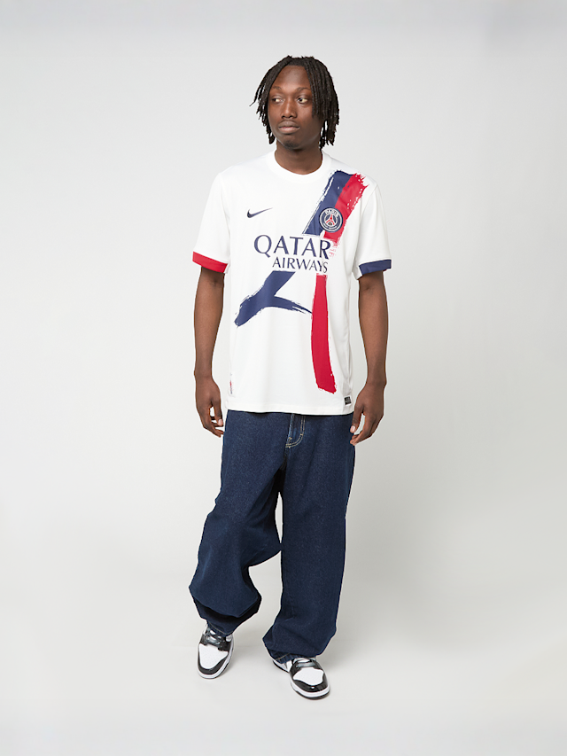 Nike, Dembélé / No. 10 / Virgil Abloh Archive / PSG DRI-Fit Jersey Shortsleeve Stadium 25/26, wit, Afbeelding 9 van 9