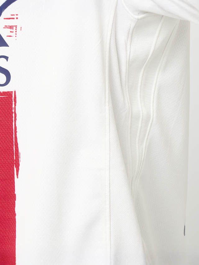 Nike, Doué / No. 14 / Virgil Abloh Archive / PSG DRI-Fit Jersey Shortsleeve Stadium 25/26, white, Image 6 of 9