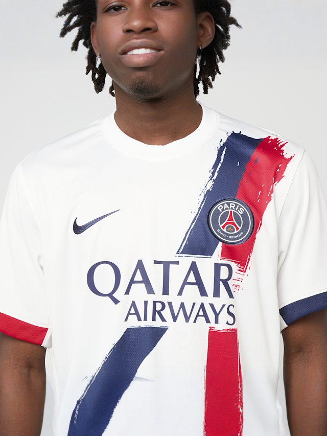 Nike, Hakimi / No. 2 / Virgil Abloh Archive / PSG DRI-Fit Jersey Shortsleeve Stadium 25/26, biały, Obraz 4 z 9