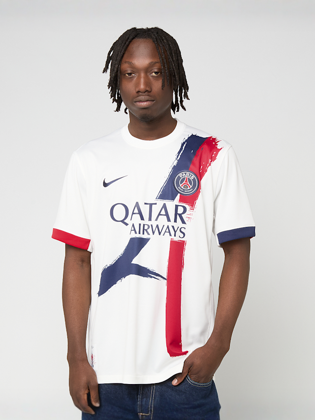 Nike, B. Barcola / No. 29 / Virgil Abloh Archive / PSG DRI-Fit Jersey Shortsleeve Stadium 25/26, white, Image 2 of 9
