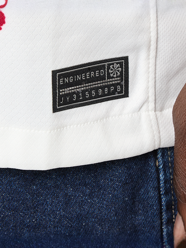 Nike, B. Barcola / No. 29 / Virgil Abloh Archive / PSG DRI-Fit Jersey Shortsleeve Stadium 25/26, white, Image 5 of 9