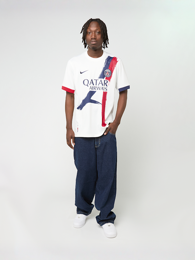 Nike, B. Barcola / No. 29 / Virgil Abloh Archive / PSG DRI-Fit Jersey Shortsleeve Stadium 25/26, biały, Obraz 9 z 9