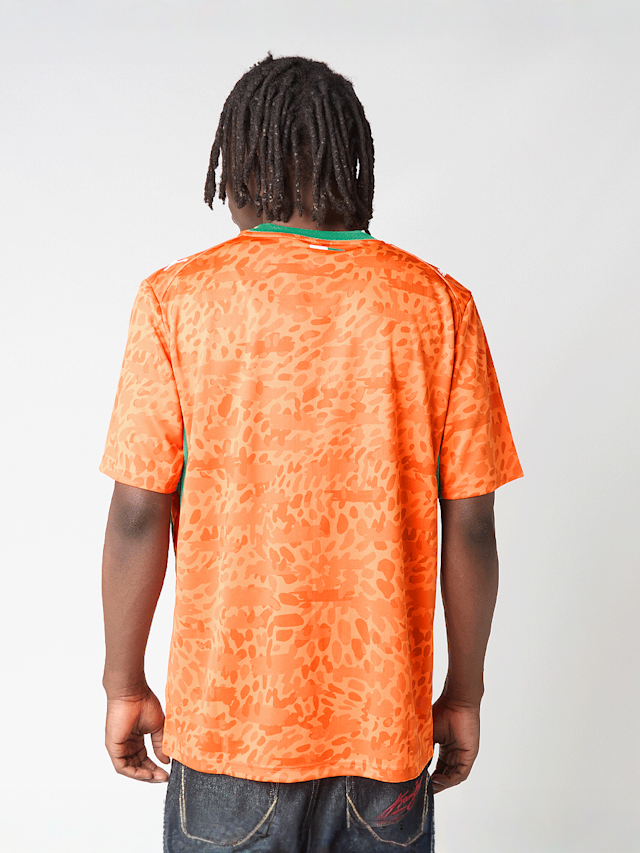 PUMA, Ivory Coast 2026 Home Jersey, orange, Image 2 of 7