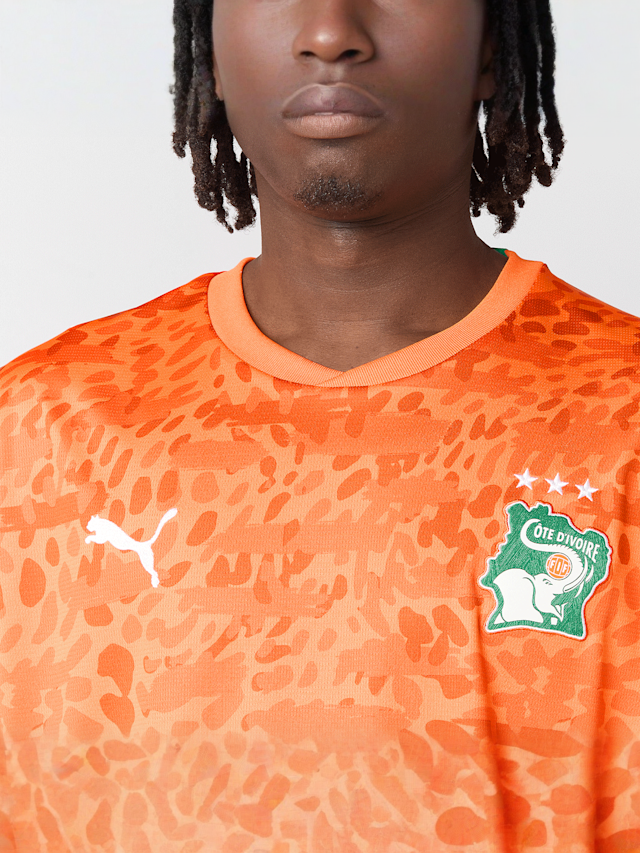 PUMA, Ivory Coast 2026 Home Jersey, orange, Image 3 of 7