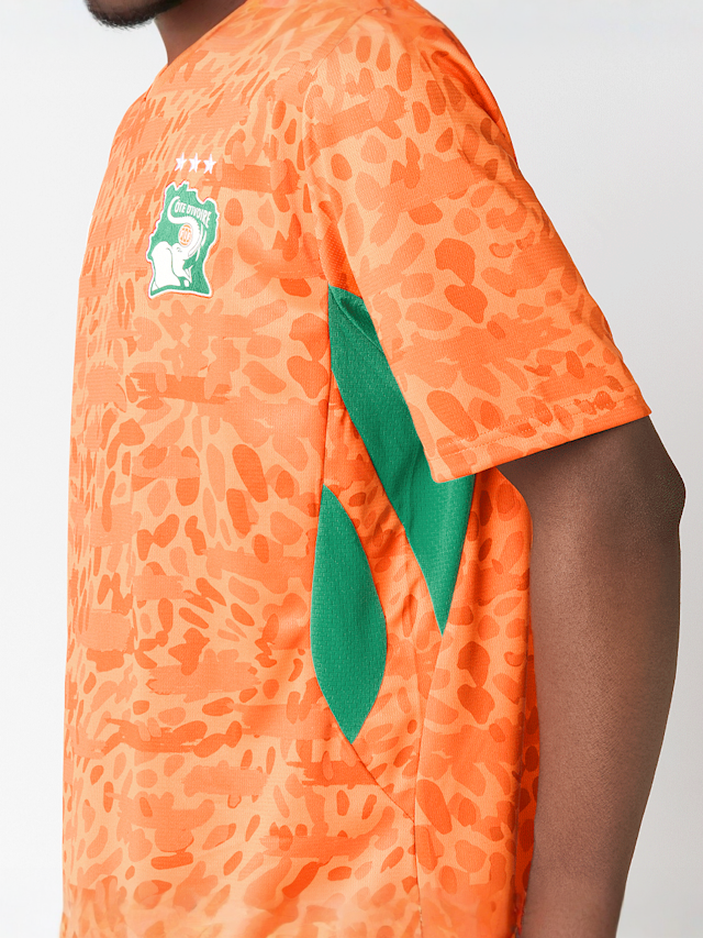 PUMA, Ivory Coast 2026 Home Jersey, orange, Image 4 of 7