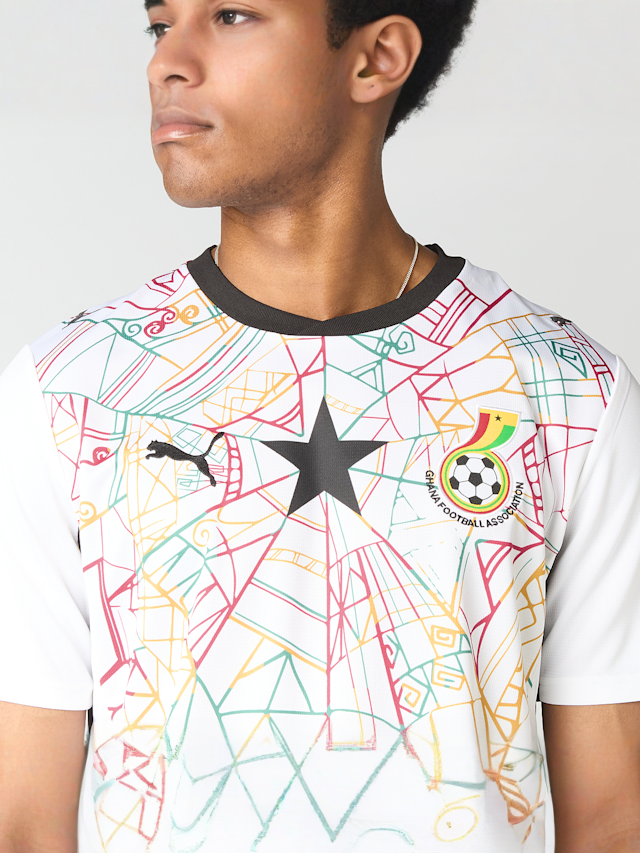 PUMA, Ghana 2026 Home Jersey, multi-colour, Image 3 of 7