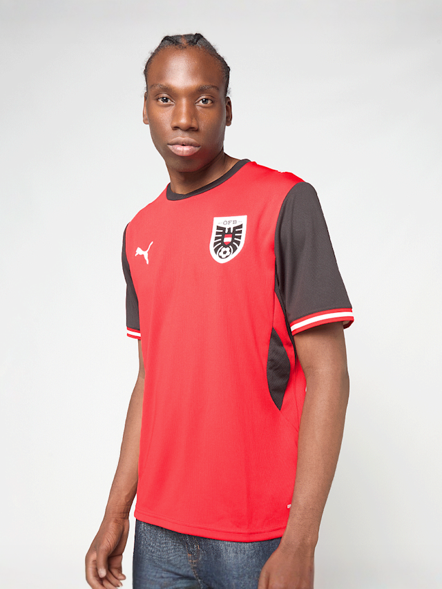 PUMA, Austria 2026 Home Jersey, red, Image 1 of 5