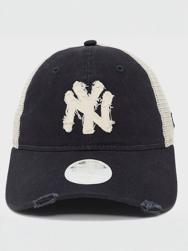 New Era, FEMALE 9TWENTY Trucker New York Yankees, blue, Image 3 of 4