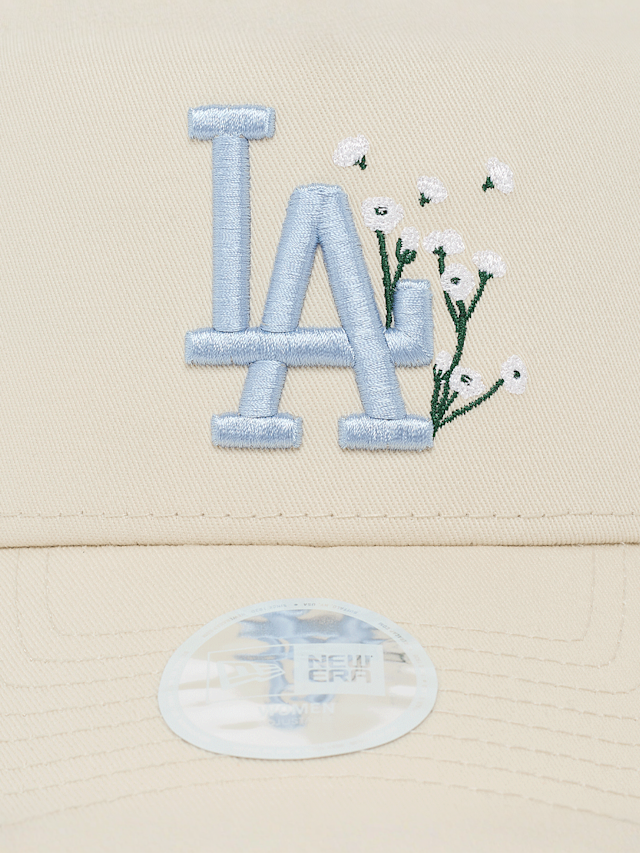 New Era, FEMALE A-FRAME Trucker Floral Los Angeles Dodgers, beige, Image 4 of 4