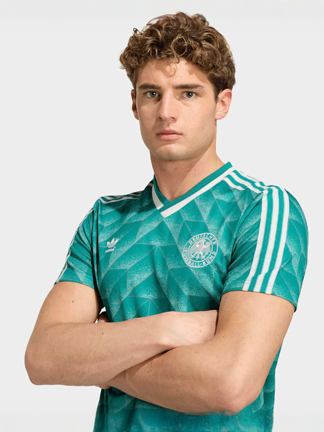 adidas Originals, Germany DFB 1990 Away Jersey, blue, Image 3 of 5