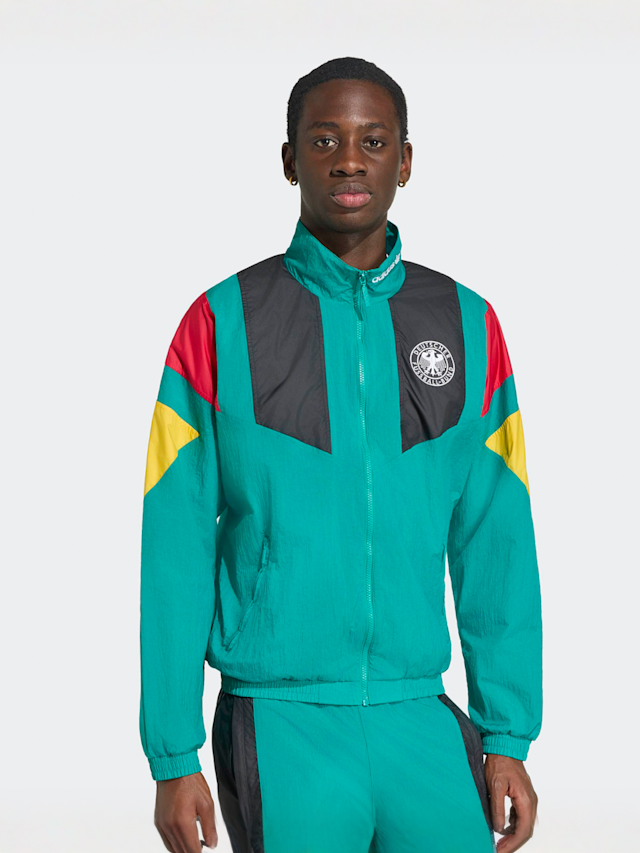 adidas Originals, DFB EQT Track Top, green, Image 1 of 5