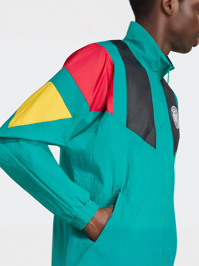 adidas Originals, DFB EQT Track Top, green, Image 4 of 5