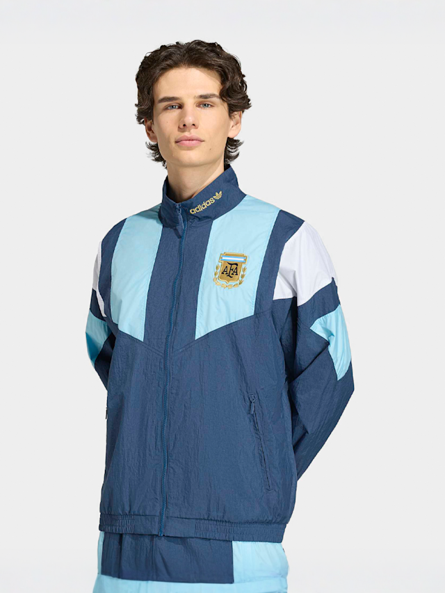 adidas Originals, Argentina EQT Track Top, blue, Image 1 of 5