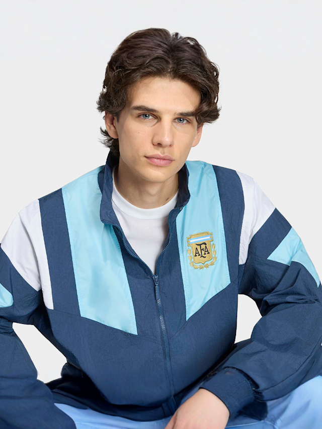 adidas Originals, Argentina EQT Track Top, blue, Image 3 of 5