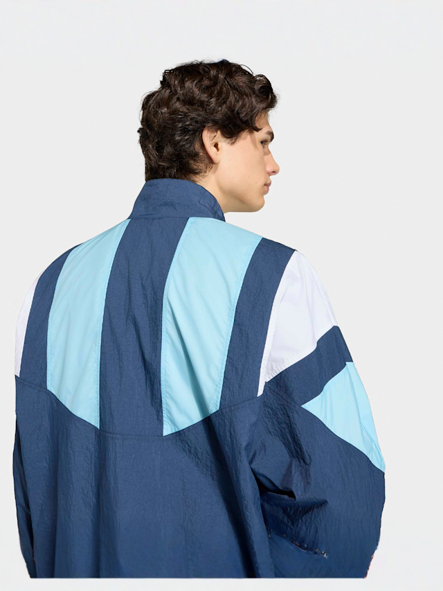 adidas Originals, Argentina EQT Track Top, blue, Image 4 of 5