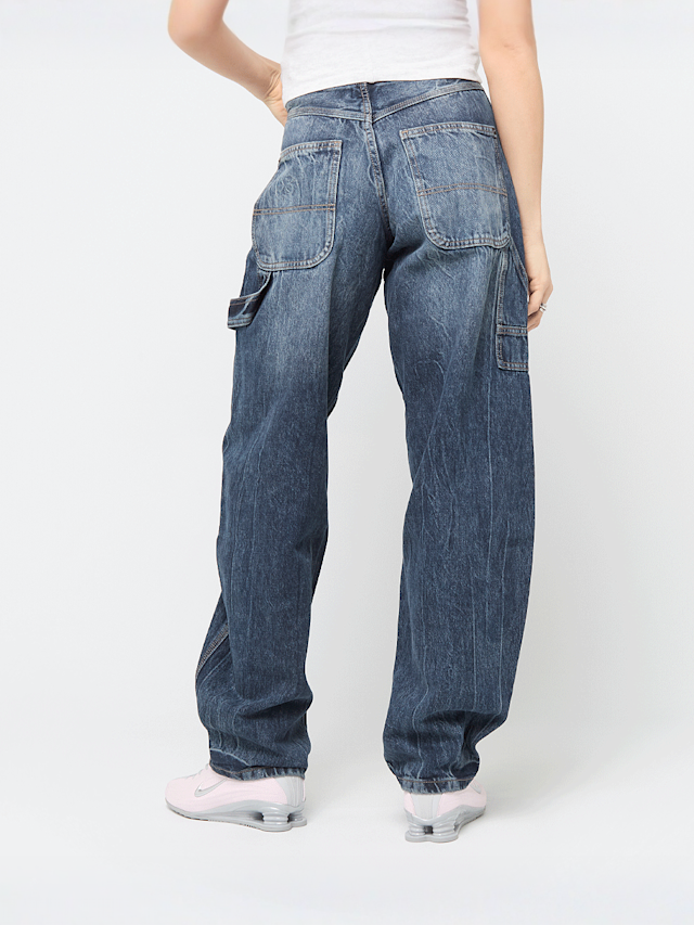 Urban Classics, Ladies Balloon Fit Jeans, blue, Image 2 of 5