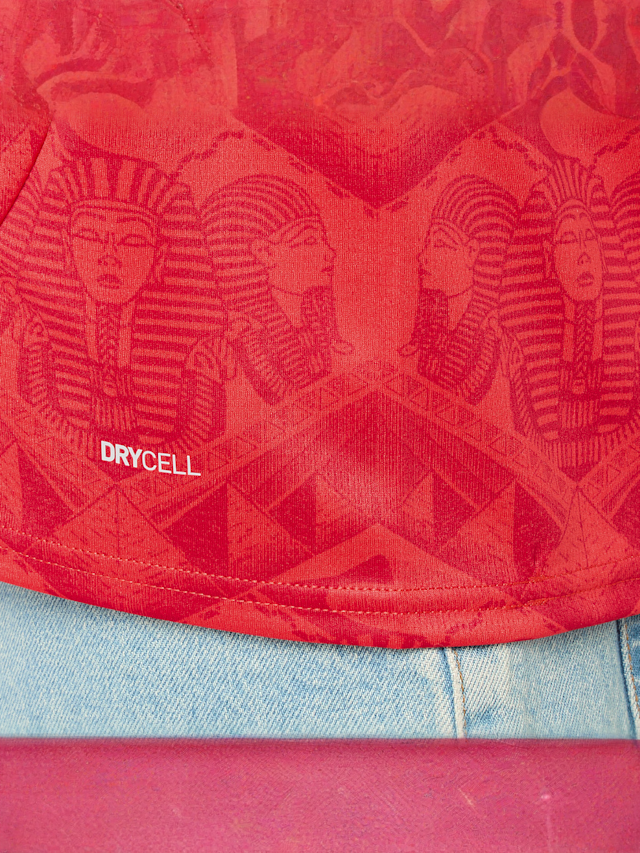PUMA, Egyptian FA Home Jersey Replica, red, Image 8 of 9