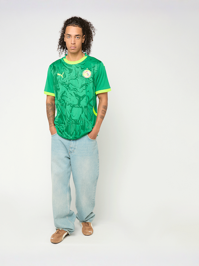 PUMA, Fédération Sénégalaise de Football Home Jersy Replica, green, Image 9 of 9