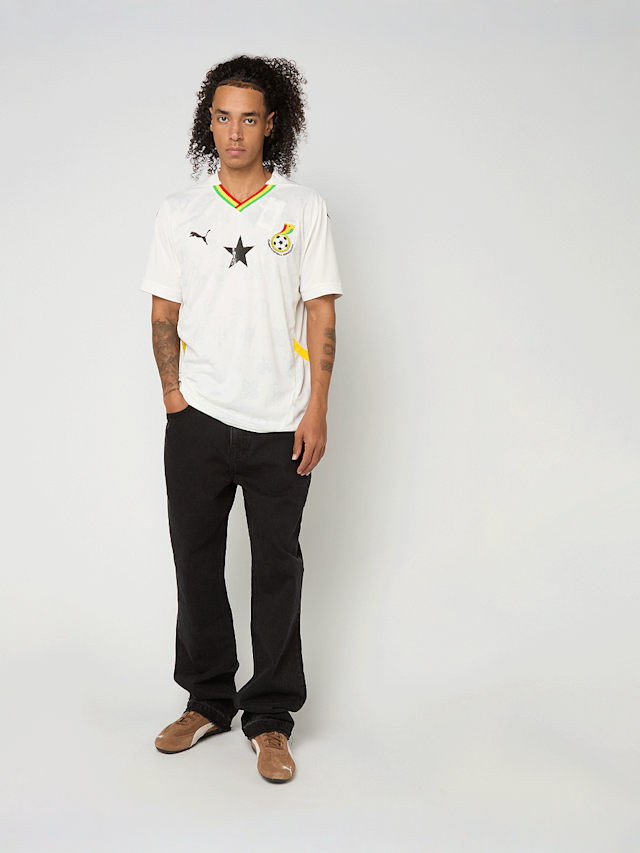 PUMA, Ghana Football Association Home Jersey Replica, white, Image 9 of 9