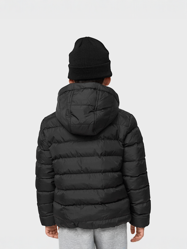 Urban Classics, Boys Basic Bubble Jacket, black, Image 2 of 5