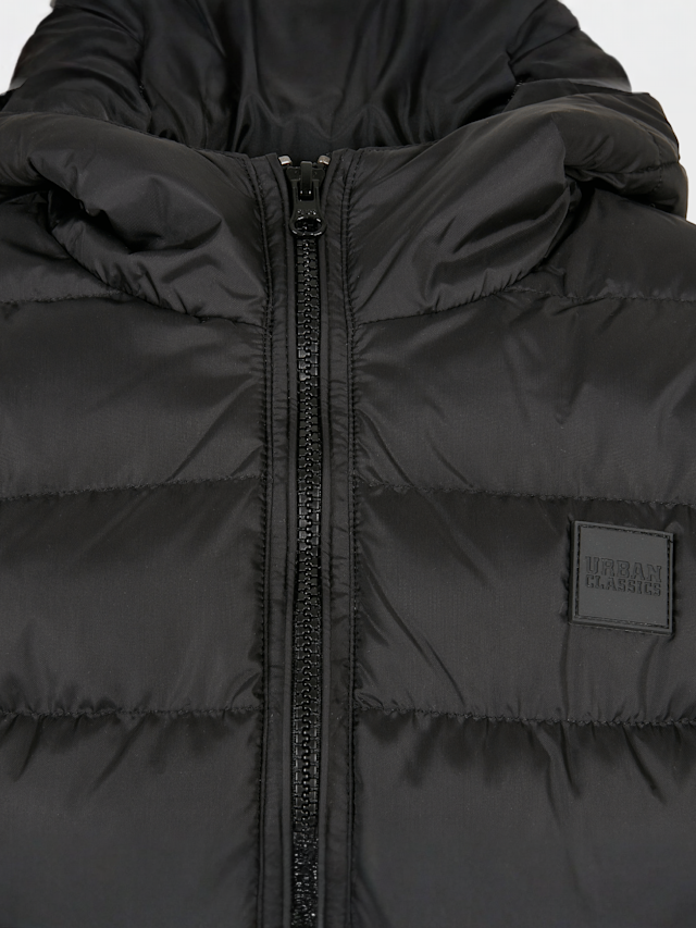 Urban Classics, Boys Basic Bubble Jacket, black, Image 4 of 5