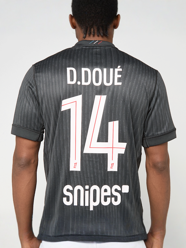 Jordan, Doué / No. 14 / PSG Jordan Fourth Stadium 2025/26, blauw, Afbeelding 4 van 8
