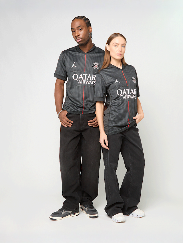 Jordan, Doué / No. 14 / PSG Jordan Fourth Stadium 2025/26, blauw, Afbeelding 8 van 8