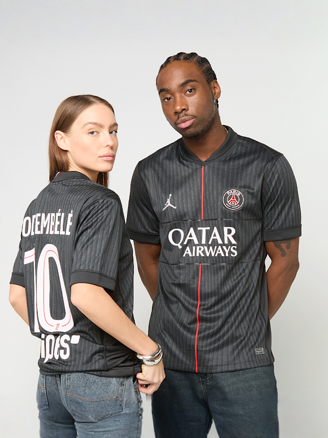 Jordan, Dembélé / No. 10 / PSG Jordan Fourth Stadium 2025/26, blauw, Afbeelding 1 van 9