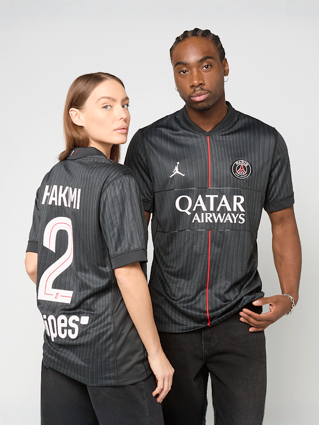 Jordan, Hakimi / No. 2 / PSG Jordan Fourth Stadium 2025/26, blue, Image 1 of 9