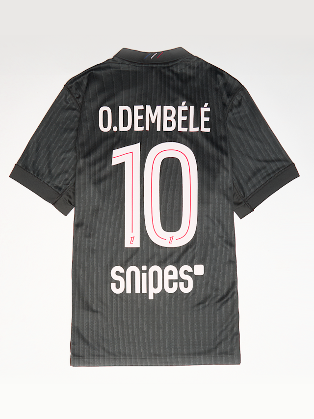 Jordan, Dembélé / No. 10 / PSG Jordan Fourth Stadium 2025/26, grey, Image 2 of 6