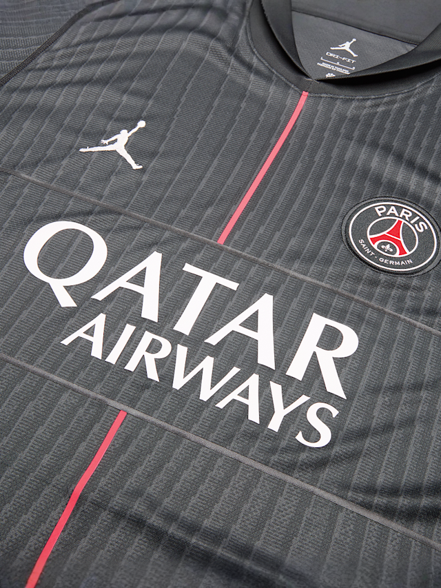 Jordan, Dembélé / No. 10 / PSG Jordan Fourth Stadium 2025/26, grey, Image 4 of 6