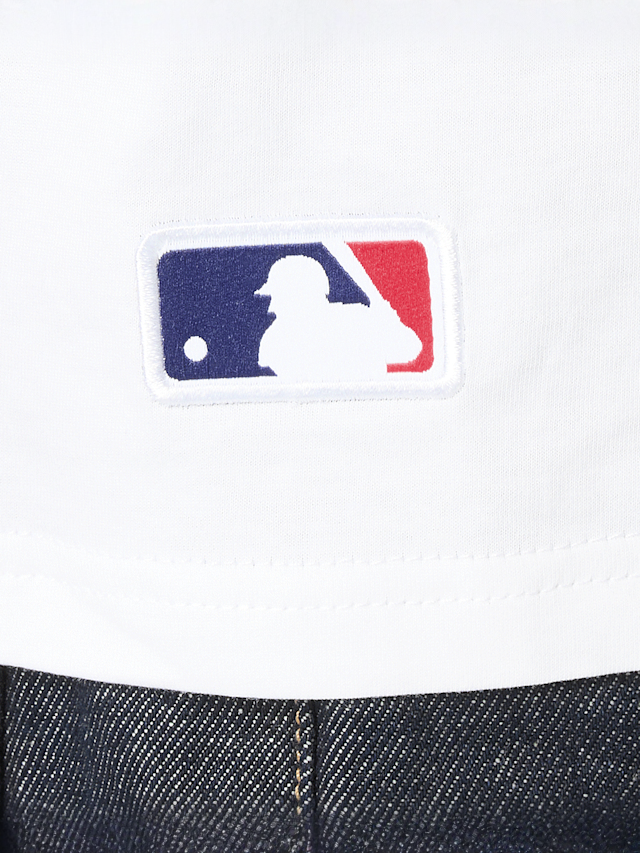 New Era, MLB Midi Oversized Tee, white, Image 5 of 6