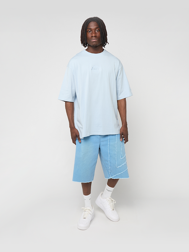 New Era, NBA League Essential Oversized Tee, blue, Image 4 of 4