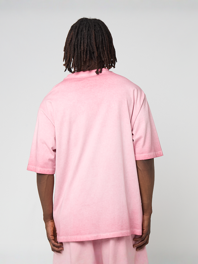 New Era, MLB Washed Logo Tee, Pink, Image 2 of 5