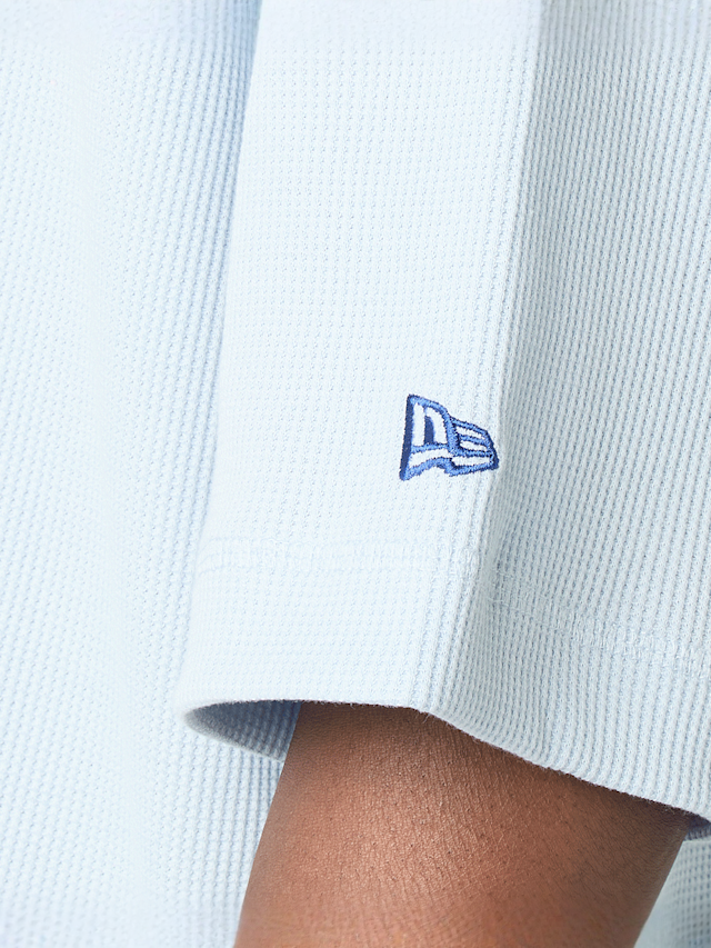New Era, MLB Waffle Box Tee, blue, Image 4 of 5