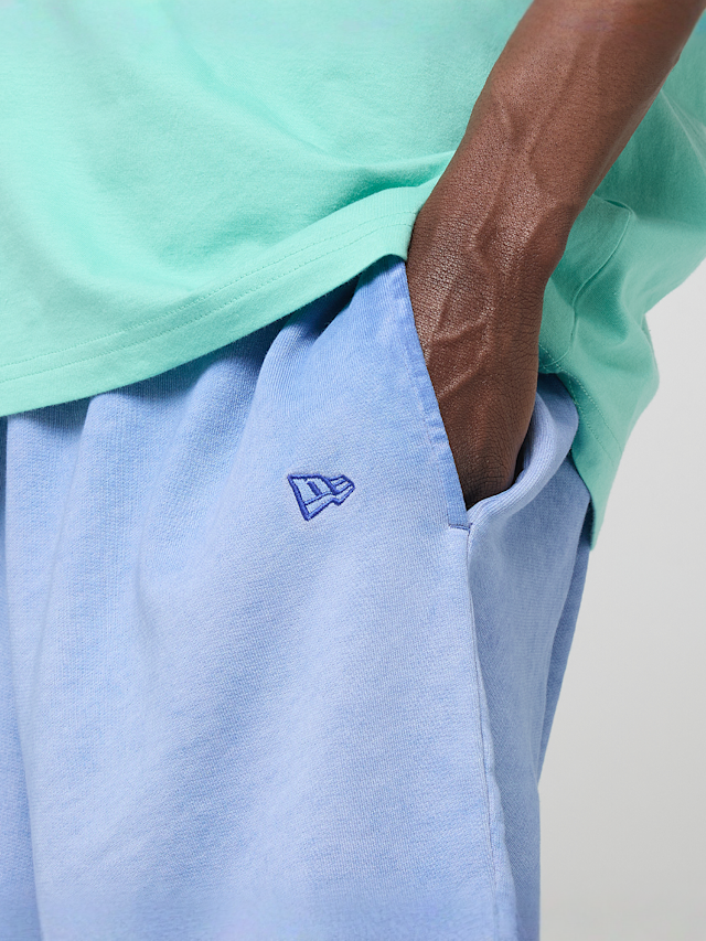 New Era, MLB Washed Logo Shorts, blue, Image 4 of 5