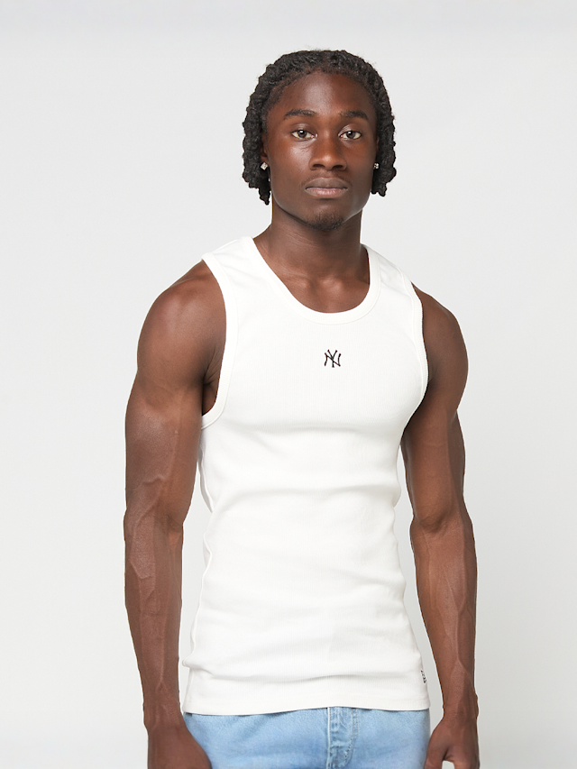 New Era, MLB Rib Vest, white, Image 1 of 5